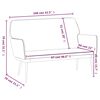vidaXL Bench Light Grey 108x79x79 cm Velvet