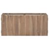 vidaXL Wall-mounted Bathroom Cabinet 90x39x40 cm Solid Wood Teak