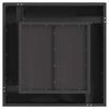 vidaXL Fire Pit Black 60 x 60 x 30 cm Cold-rolled steel