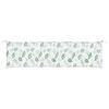 vidaXL Garden Bench Cushions 2 pcs Leaf Pattern 200x50x7 cm Fabric