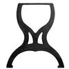 vidaXL Bench Legs 2 pcs X-Frame Cast Iron