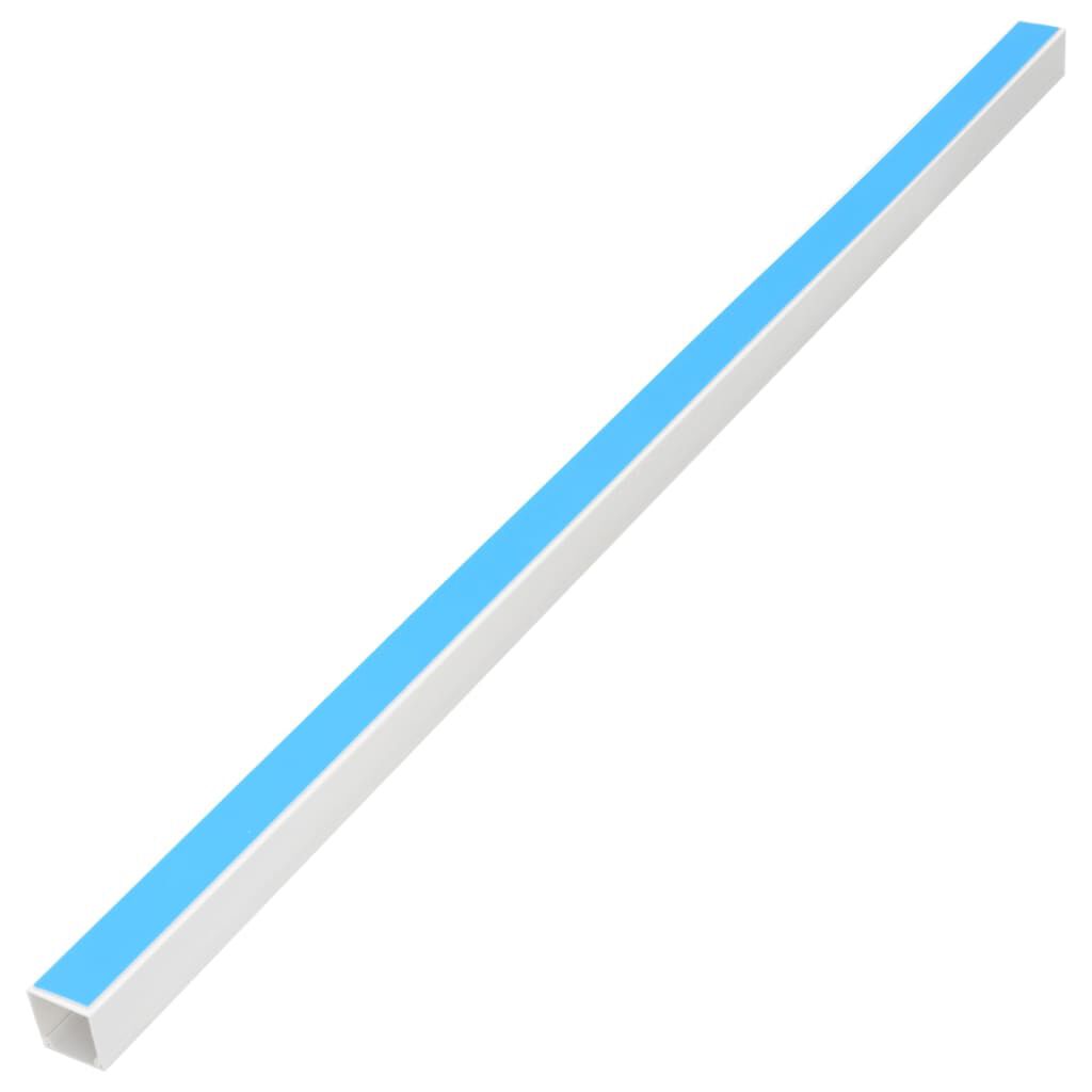 vidaXL Cable Trunking Self-Adhesive 10x10 mm 30 m PVC