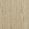 vidaXL Kitchen Trolley Sonoma Oak 102x50x95 cm Engineered Wood