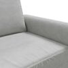 vidaXL 3-Seater Sofa Light Grey 180 cm Velvet
