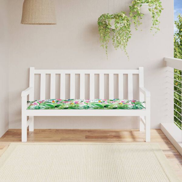 vidaXL Garden Bench Cushion Multicolour 150x50x7 cm Oxford Fabric