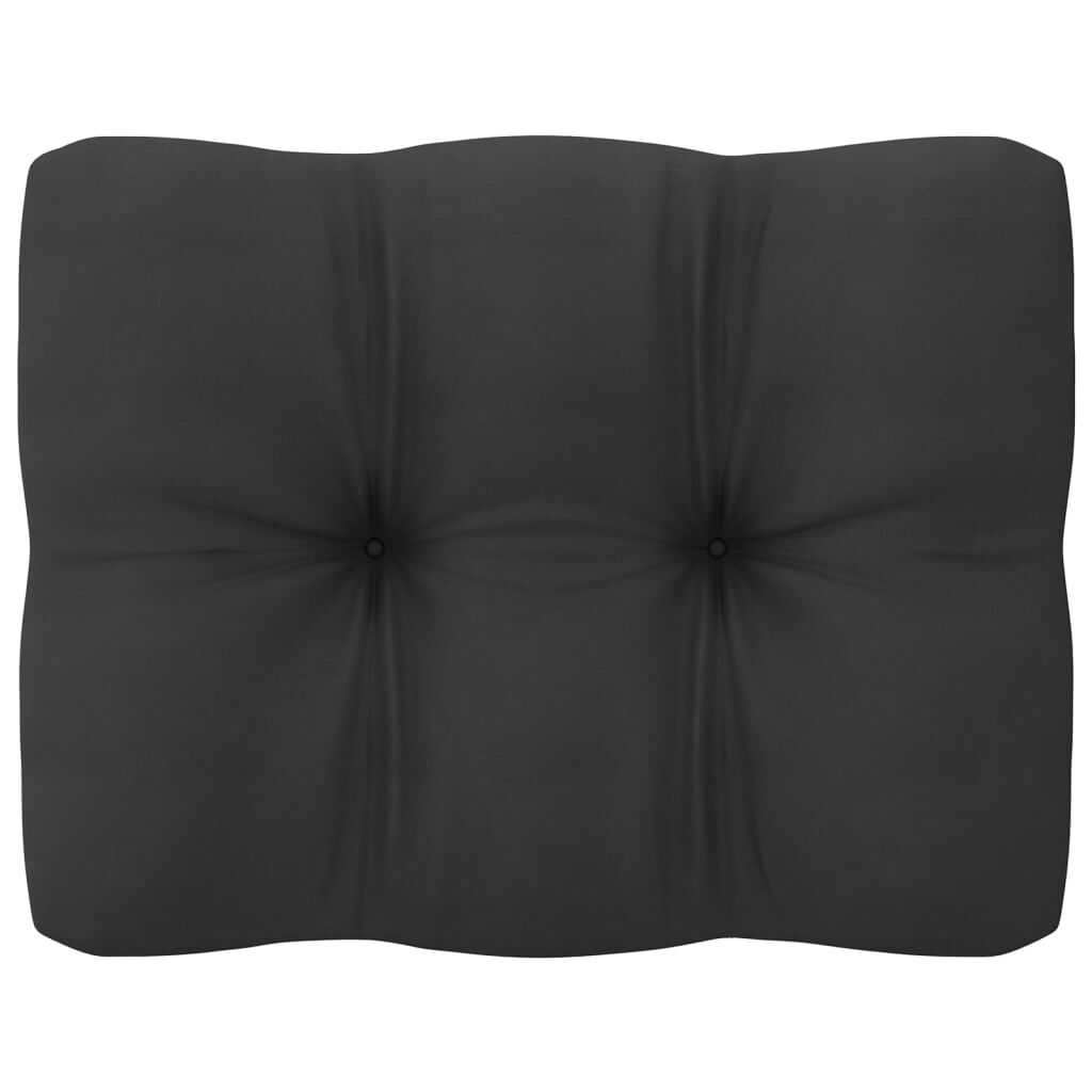 vidaXL 4-Seater Garden Sofa with Cushions Solid Pinewood