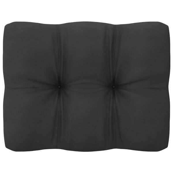 vidaXL 4-Seater Garden Sofa with Cushions Solid Pinewood