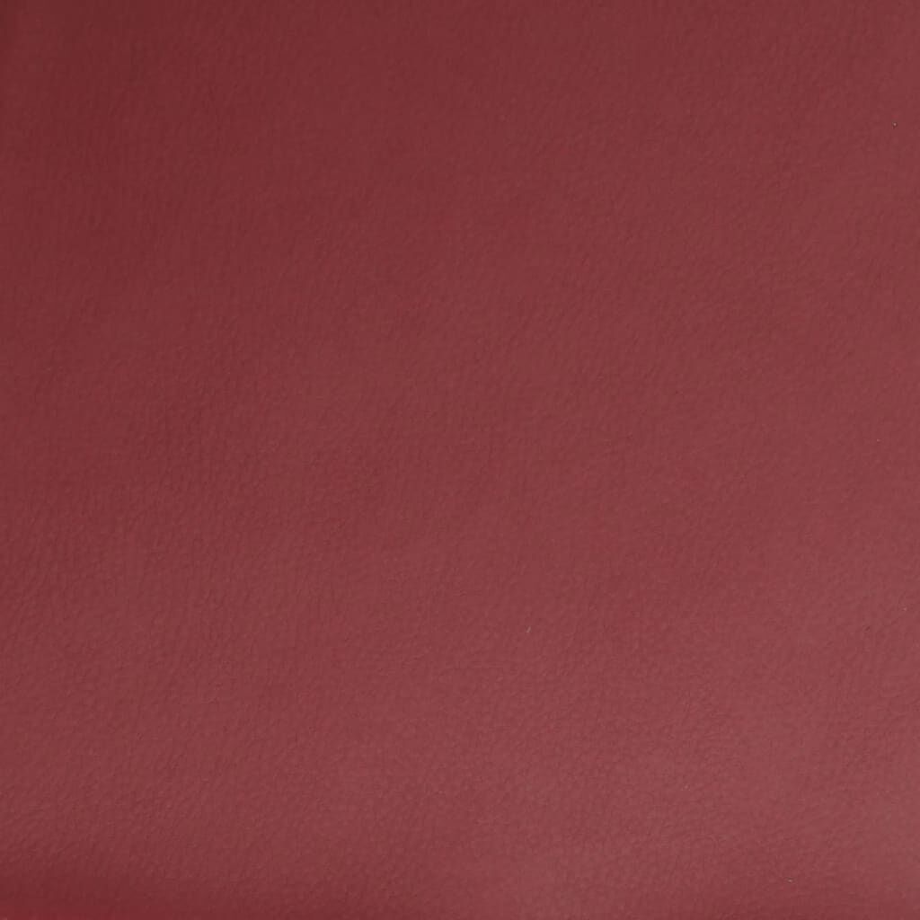vidaXL Massage Chair Wine Red Faux Leather