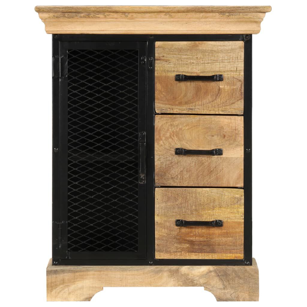 vidaXL Sideboard 60x30x75 cm Solid Mango Wood