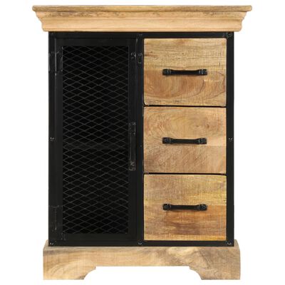 vidaXL Sideboard 60x30x75 cm Solid Mango Wood