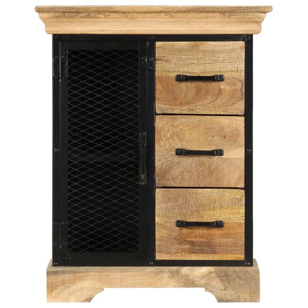 vidaXL Sideboard 60x30x75 cm Solid Mango Wood