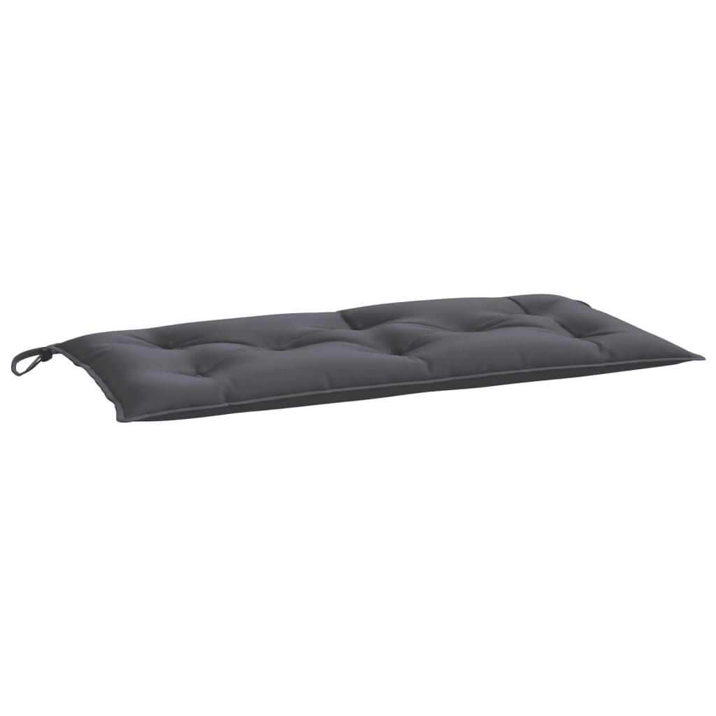 vidaXL Garden Bench Cushions 2 pcs Anthracite 100x50x7 cm Oxford Fabric