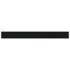 vidaXL Bookshelf Boards 4 pcs Black 100x10x1.5 cm Engineered Wood