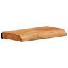vidaXL Wall Shelves 2 pcs 30x20x3.5 cm Solid Wood Acacia