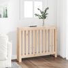 vidaXL Radiator Cover 108.5x19x84 cm Solid Wood Pine