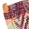 vidaXL Folding Chindi Chair Multicolours Fabric
