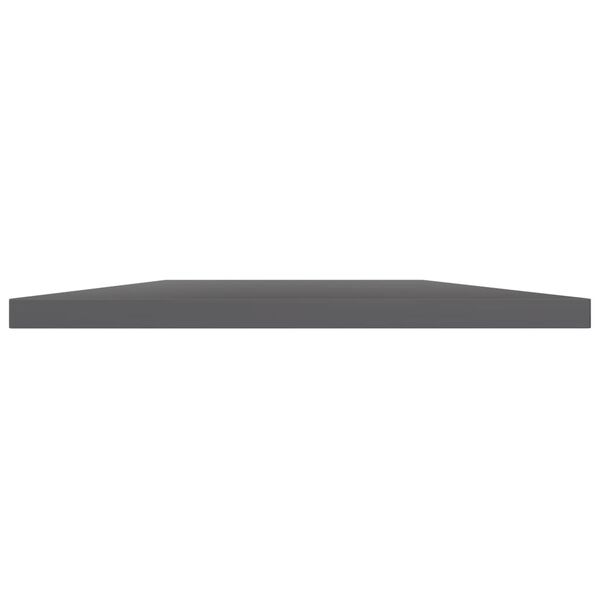 vidaXL Bookshelf Boards 8 pcs High Gloss Grey 40x40x1.5 cm Engineered Wood