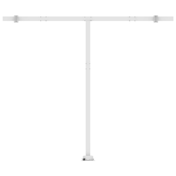 vidaXL Freestanding Automatic Awning 300x250 cm Cream