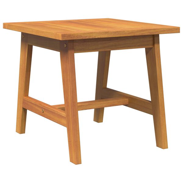 vidaXL Side Table 45x45x40 cm Solid Wood Acacia