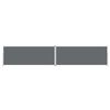 vidaXL Retractable Side Awning Anthracite 200x1000 cm