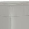 vidaXL Footstool Light Grey 70x55x41 cm Microfibre Fabric