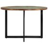 vidaXL Dining Table 110x75 cm Solid Wood Reclaimed