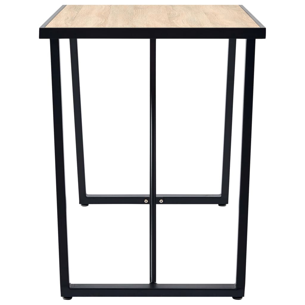 vidaXL Dining Table Oak 120x60x75 cm MDF
