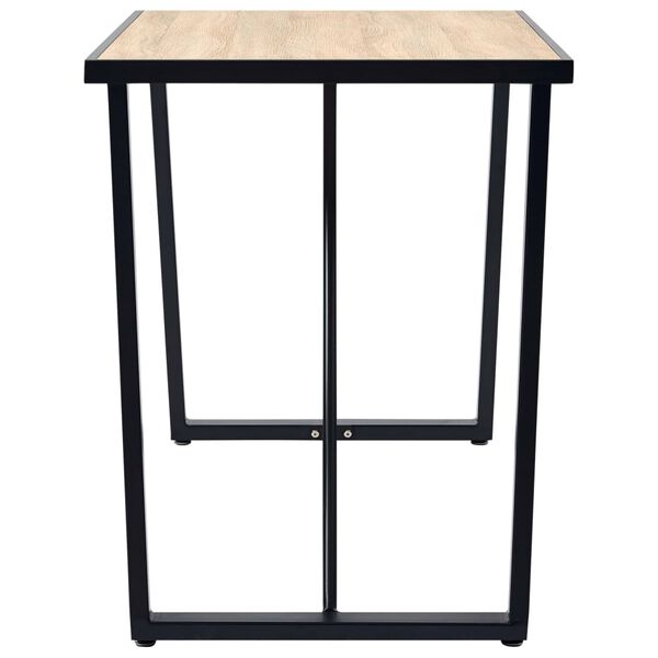 vidaXL Dining Table Oak 120x60x75 cm MDF