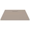vidaXL Shower Base Tray SMC Brown 100x80 cm