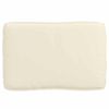 vidaXL Cushion Set 3 pcs Cream Oxford Fabric