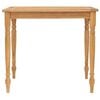 vidaXL 3 Piece Garden Dining Set with Cushions Solid Teak Wood