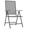 vidaXL 5 Piece Garden Dining Set Anthracite Steel