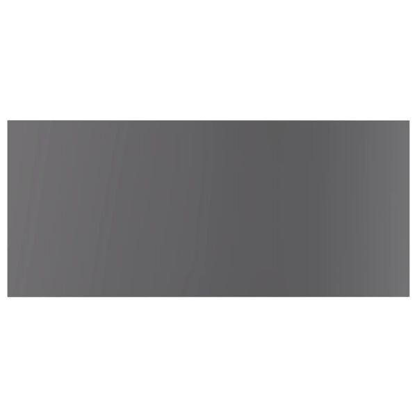 vidaXL Bookshelf Boards 4 pcs High Gloss Grey 100x50x1.5 cm Engineered Wood