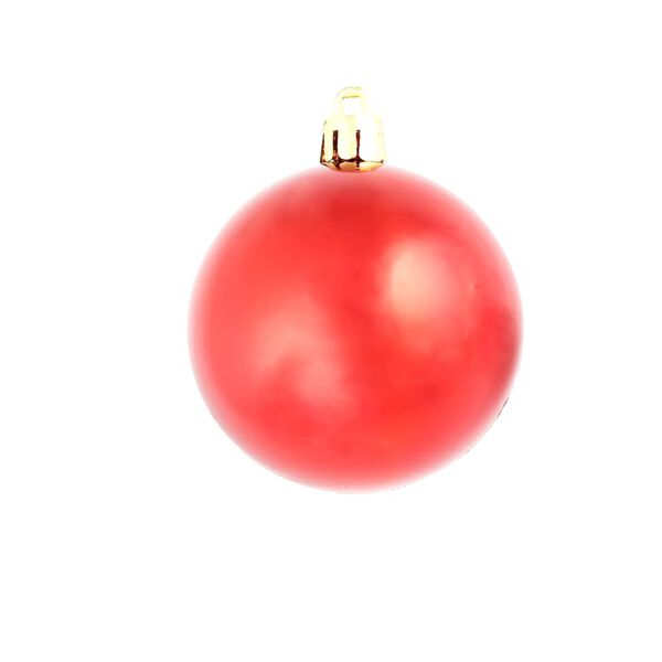 vidaXL 100 Piece Christmas Ball Set 3/4/6 cm Red