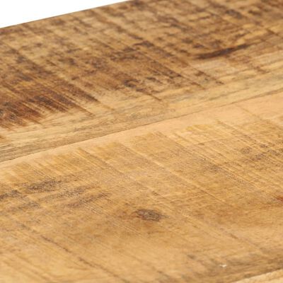 vidaXL Sideboard 110x30x74 cm Rough Mango Wood