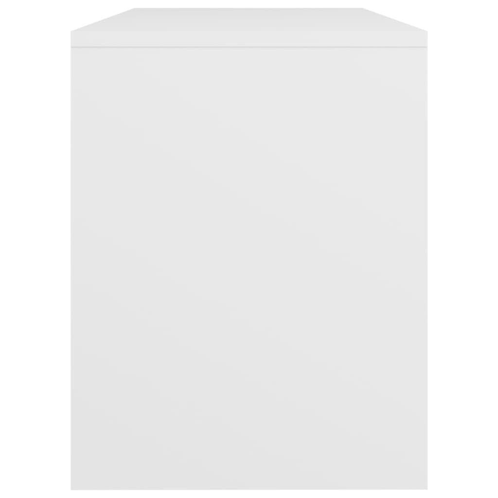 vidaXL Dressing Stool White 70x35x45 cm Engineered Wood