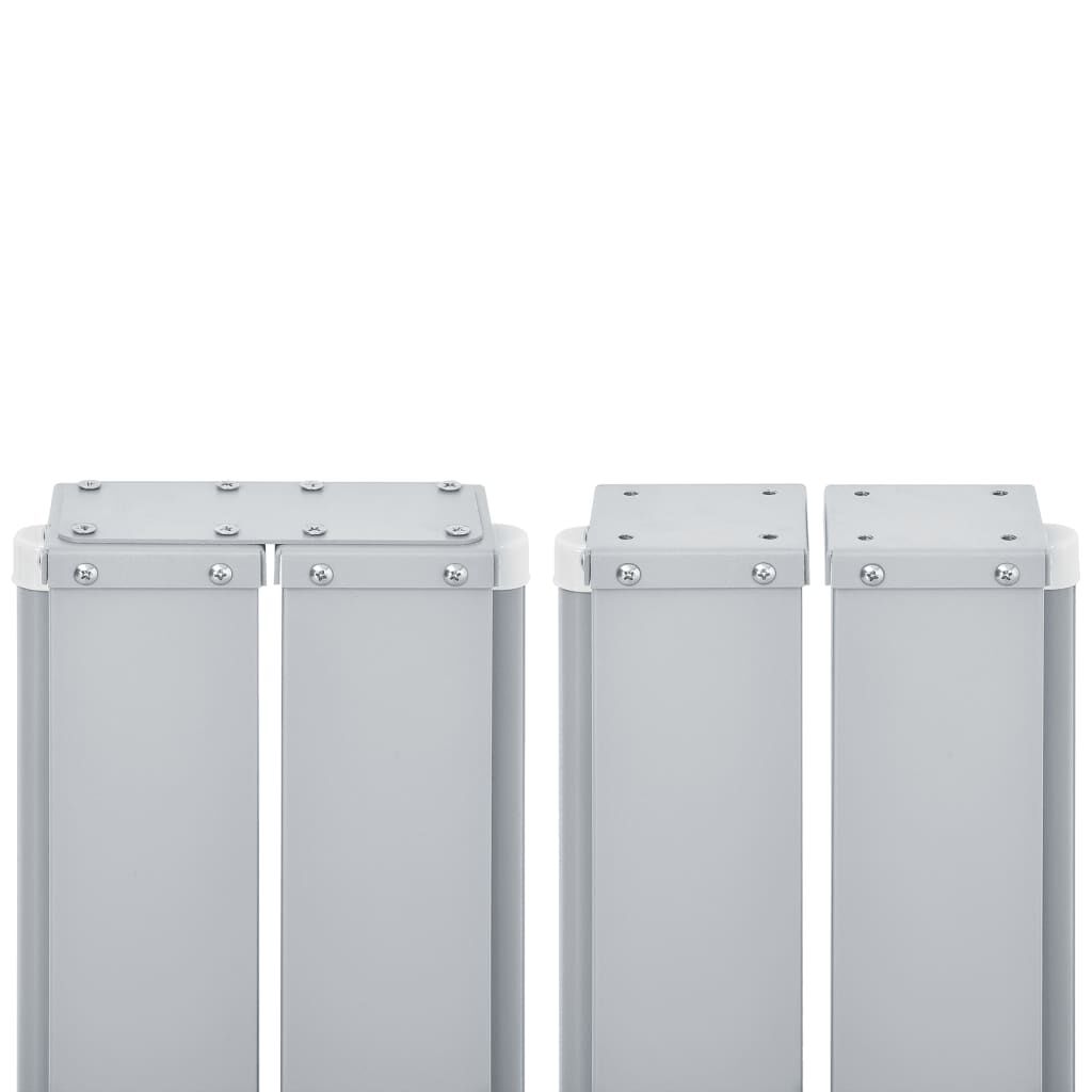 vidaXL Retractable Side Awning Anthracite 140x1000 cm