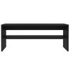 vidaXL Coffee Table Black 100x40x40 cm Engineered Wood