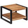 vidaXL Coffee Table 60x60x40 cm Solid Acacia Wood
