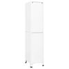 vidaXL Locker Cabinet White 38x45x180 cm Steel