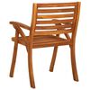 vidaXL 7 Piece Garden Dining Set 201.5x100 cm Solid Acacia Wood