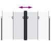 vidaXL Retractable Side Awning White 200x600 cm