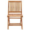 vidaXL Garden Chairs 2 pcs with Taupe Cushions Solid Teak Wood