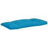 vidaXL Pallet Cushions 3 pcs Blue Fabric