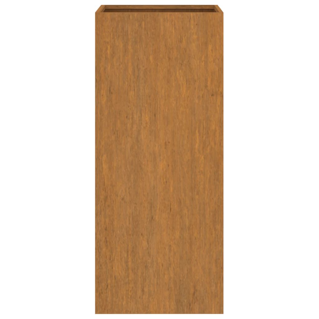 vidaXL Planter 32x29x75 cm Corten Steel