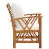vidaXL 5 Piece Garden Lounge Set with Cushions Solid Acacia Wood