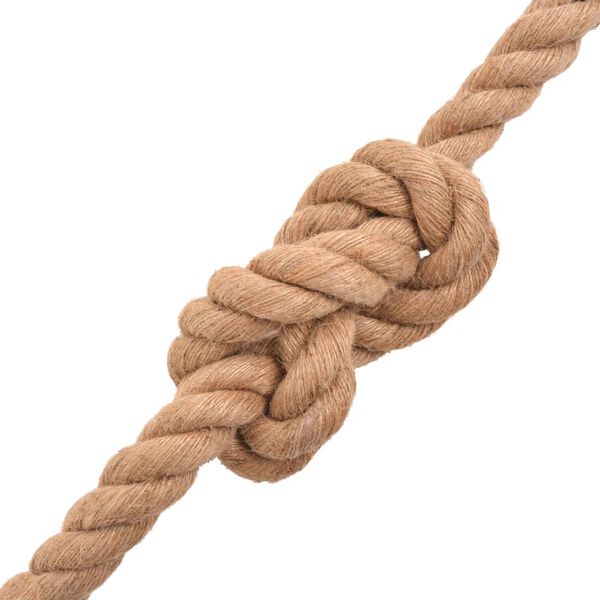 vidaXL Rope 100% Jute 6 mm 500 m