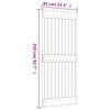 vidaXL Sliding Door with Hardware Set 85x210 cm Solid Wood Pine