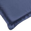 vidaXL Sun Lounger Cushion Navy Blue Oxford Fabric