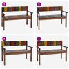 vidaXL Dining Chairs 4 pcs Solid Reclaimed Wood